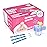 HEAL-CHECK 50 Count Ovulation Test Strips with Cups, Bulk Ovulation Test Strips for Women, Ovulation Predictor Kit, Accurate Fertility Tests for Home, Individually Wrapped 5mm LH