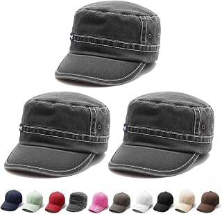 TAVASYA Cotton Unisex Baseball Plain Caps for Men and Women | Adjustable Size |Casual Headwear for Daily Use and Outdoor Wear Price In India