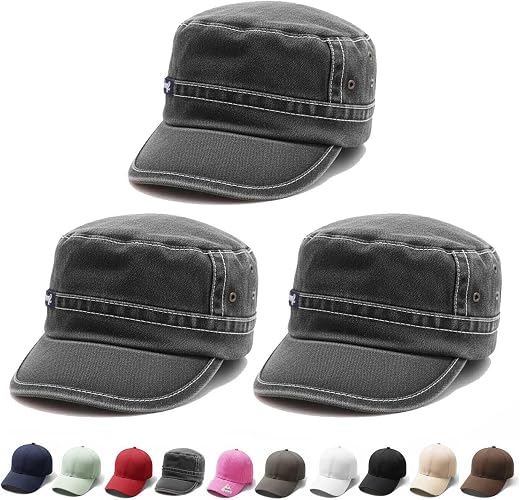 TAVASYA Cotton Unisex Baseball Plain Caps for Men and Women | Adjustable Size |Casual Headwear for Daily Use and Outdoor Wear
