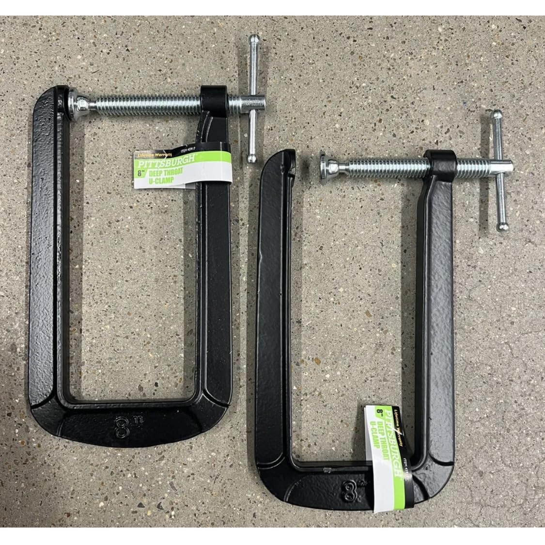 Generic C-Clamp Tool 8-1/2 in. throat depth 8 In Extra Deep