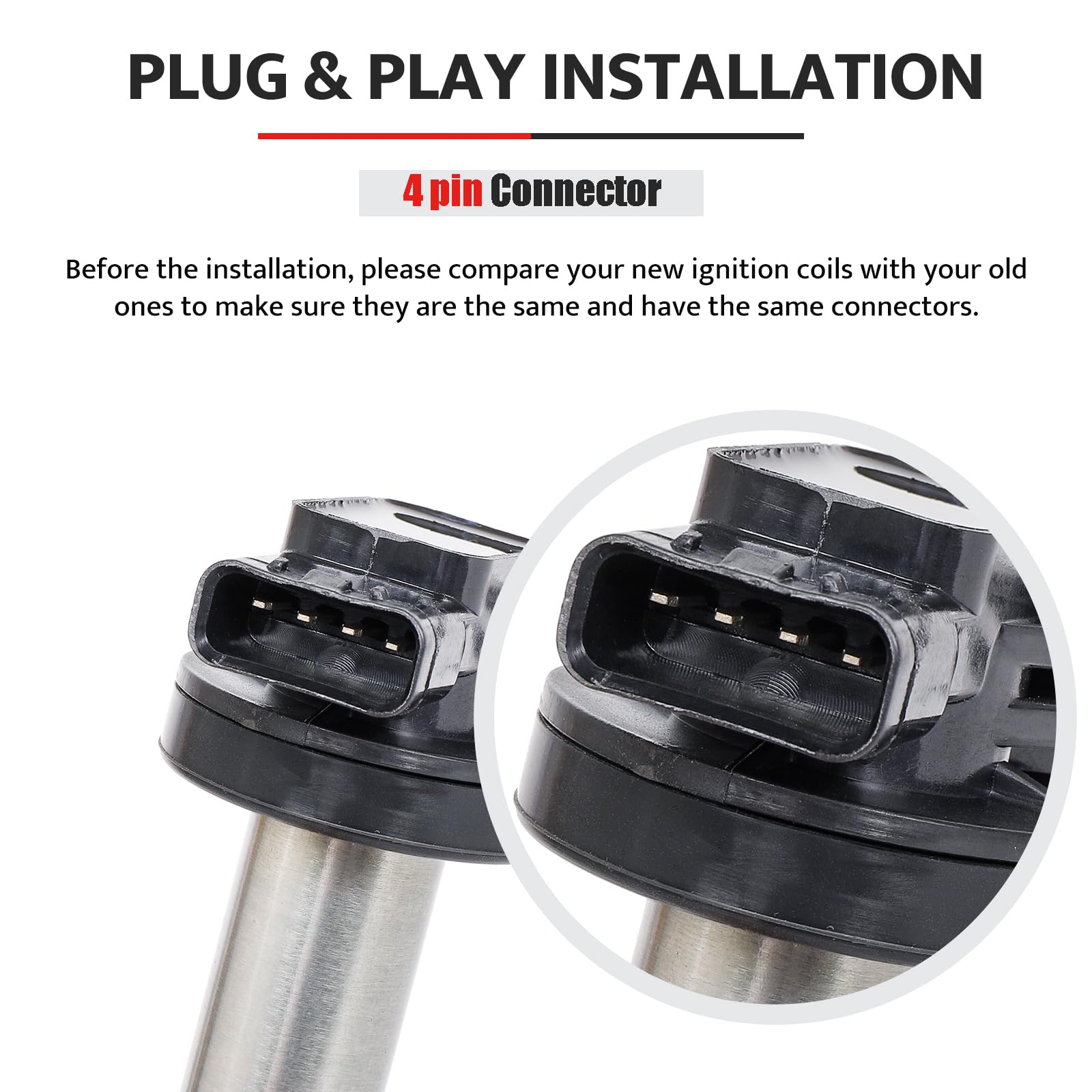 Amazon.com: Ignition Coil Pack & Spark Plugs Replacement for 4.2 