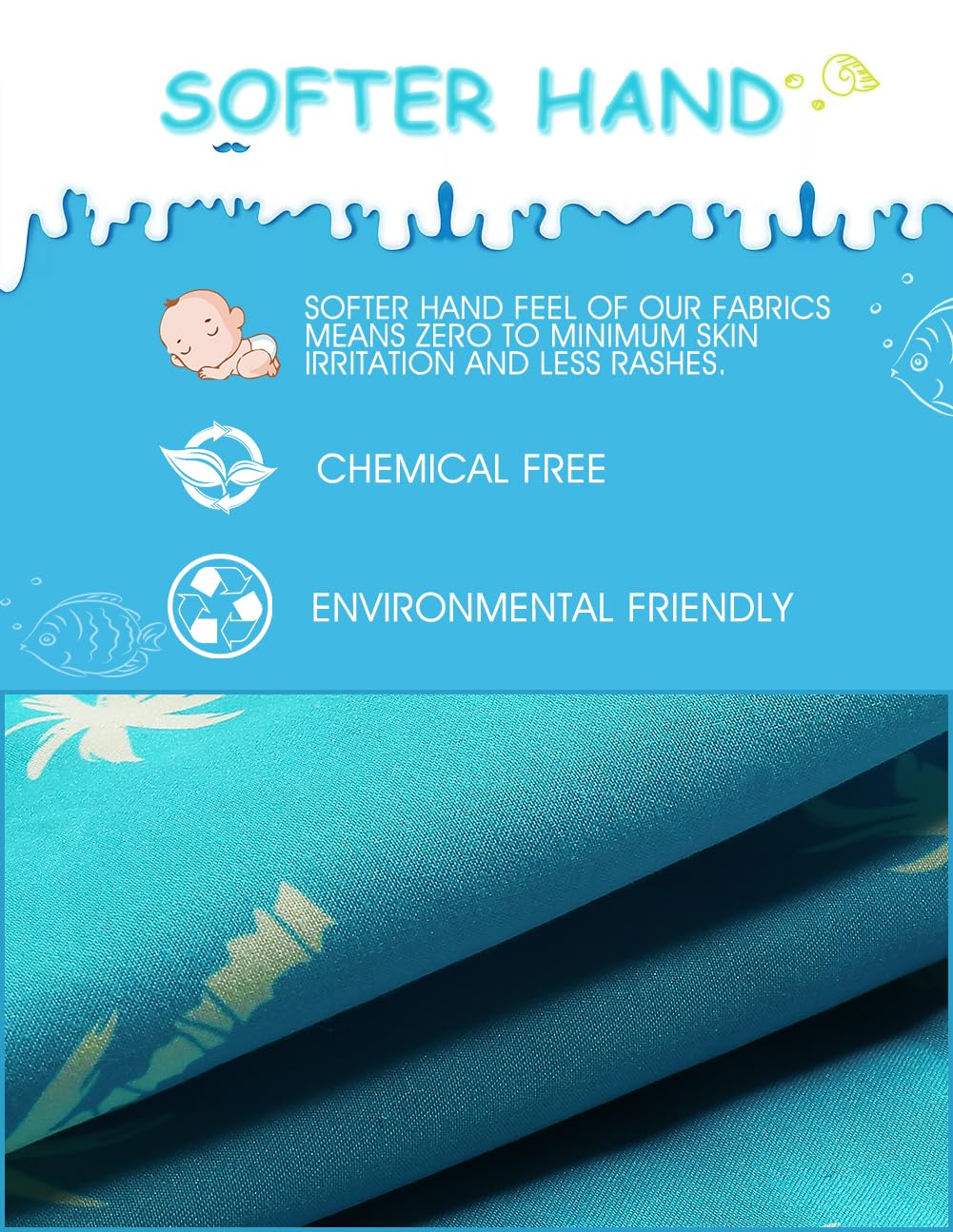 MaaMgic Bañador Niño Ropa de Baño para Natación Secado Rápido Interior de Malla Shorts de Natación VÍA Multiple — view 5