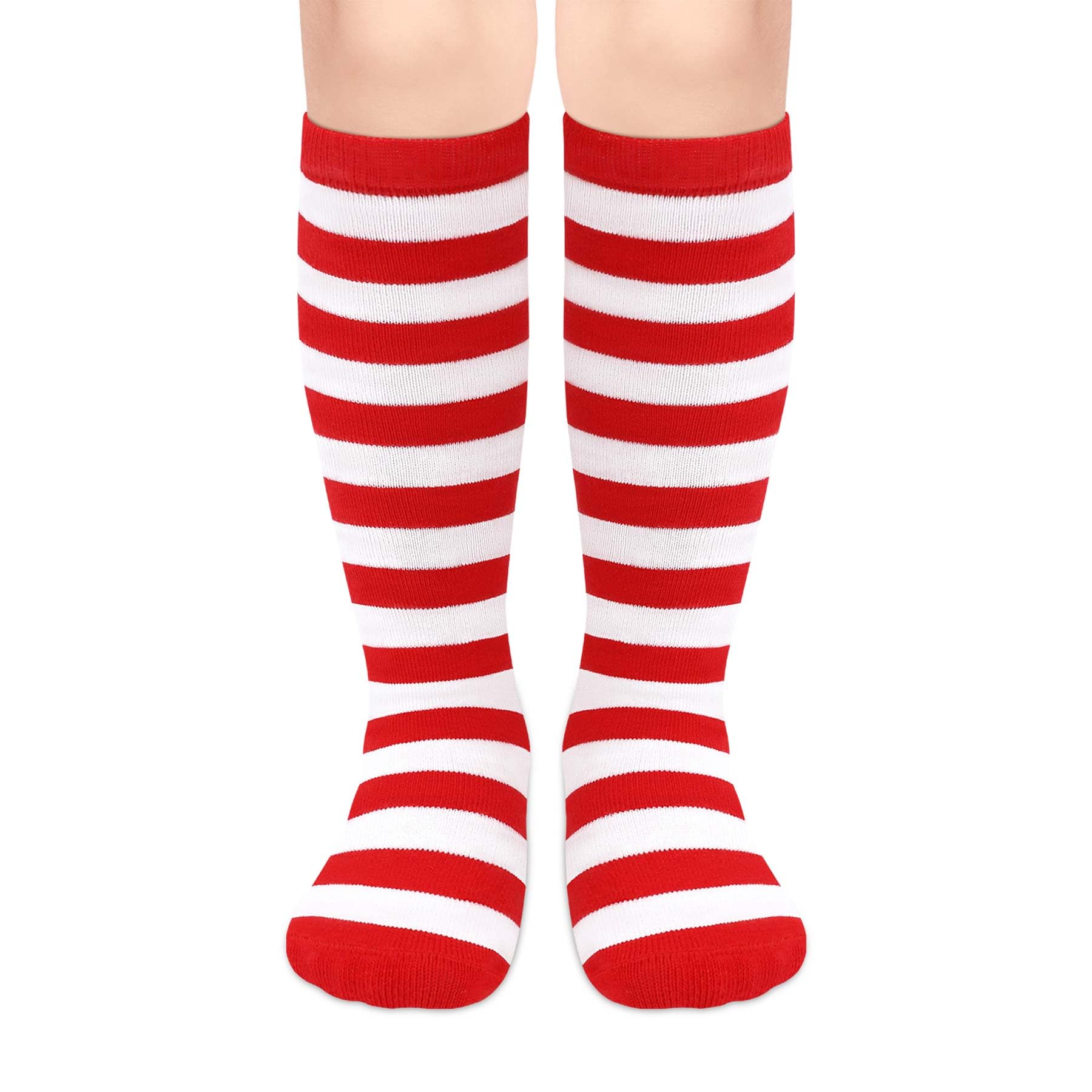 Olreco 1 Pack Toddler Kids Youth Soccer Socks Girls Boys Baseball Socks Youth Knee High Softball Football Accessories Cotton