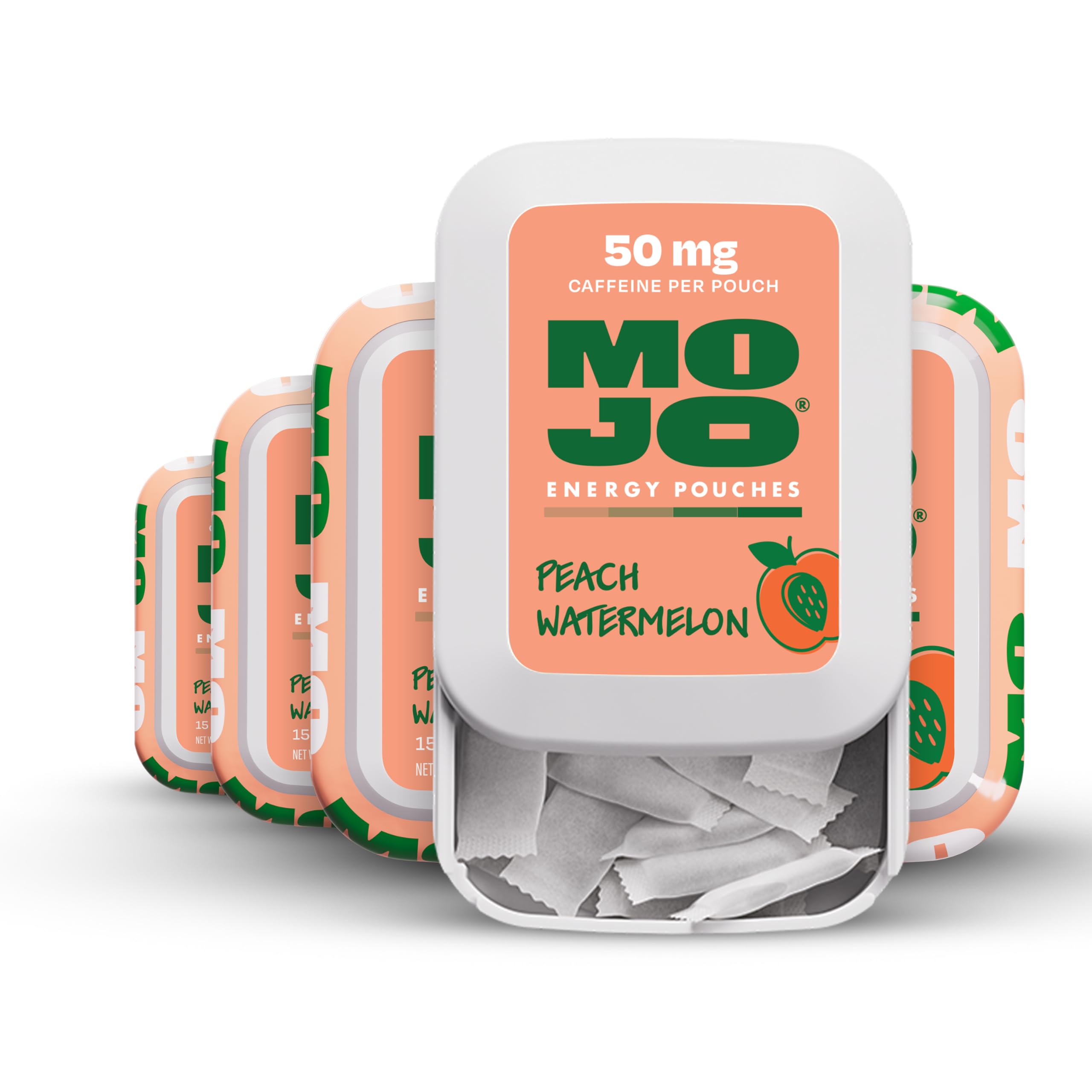 MOJO Energy Pouches Peach Watermelon
