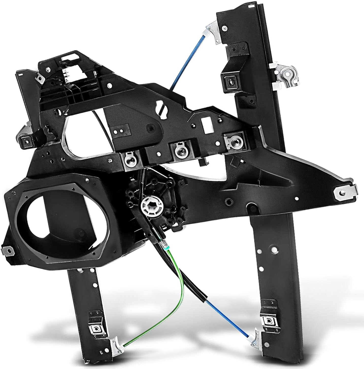 A-Premium Electric Power Window Regulator Without Motor with Panel Compatible with Ford Expedition Lincoln Navigator 2003-2006 Front Right Passenger Side