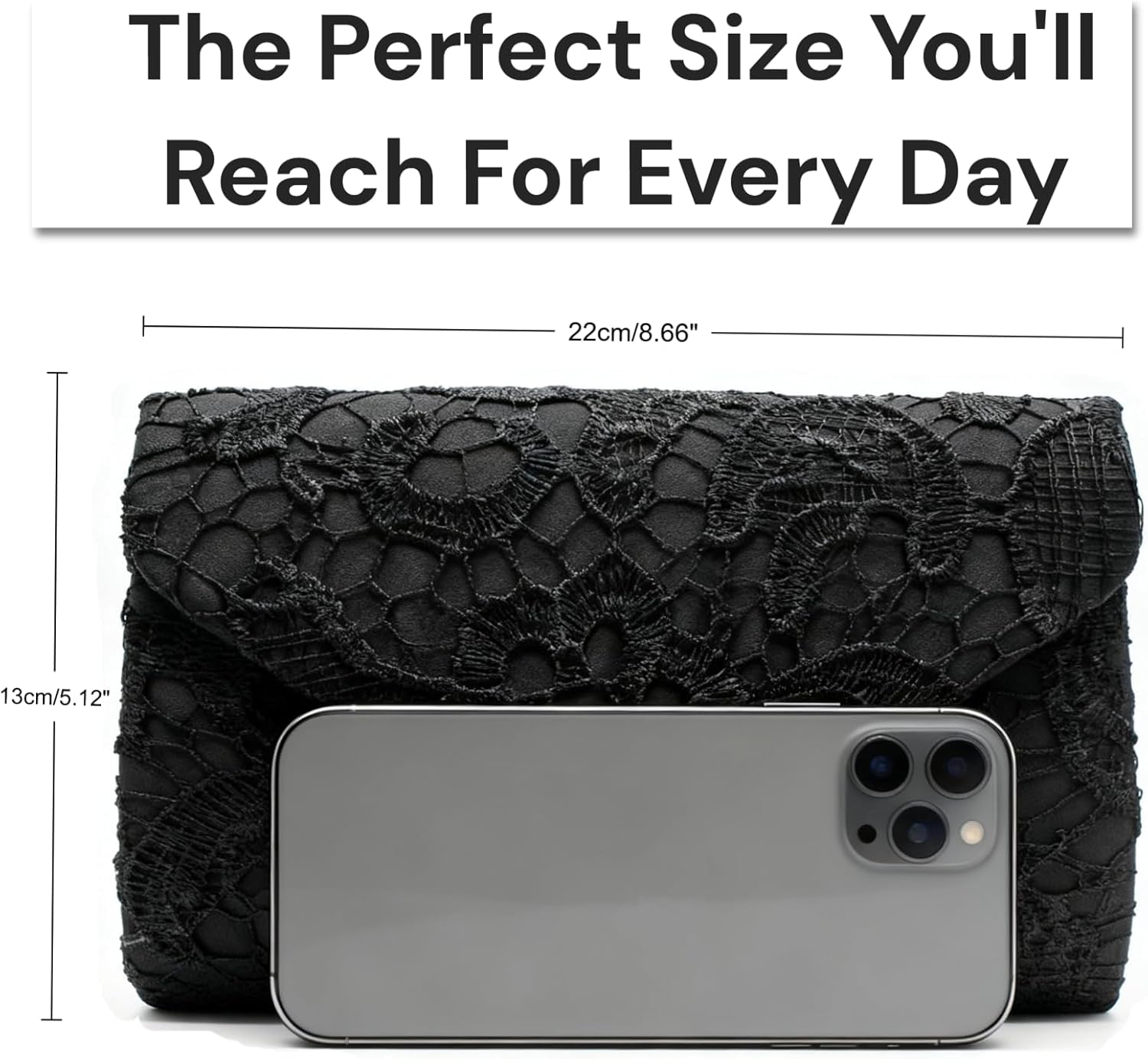 2026 Lace Satin Clutch Formal Purses for Women Elegant Evening Bags for Cocktail Prom Party Wedding - Image 5