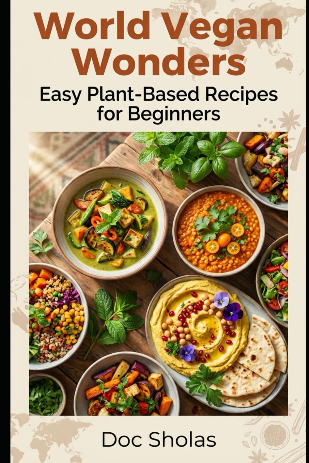 World Vegan Wonders: Easy Plant-Based Recipes for Beginners: Discover Diverse Cuisines, Unlock International Recipes