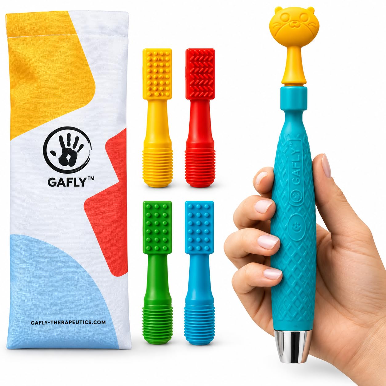 GAFLY Rechargeable Therapen Oral Motor Therapy Tool for Speech and Feeding