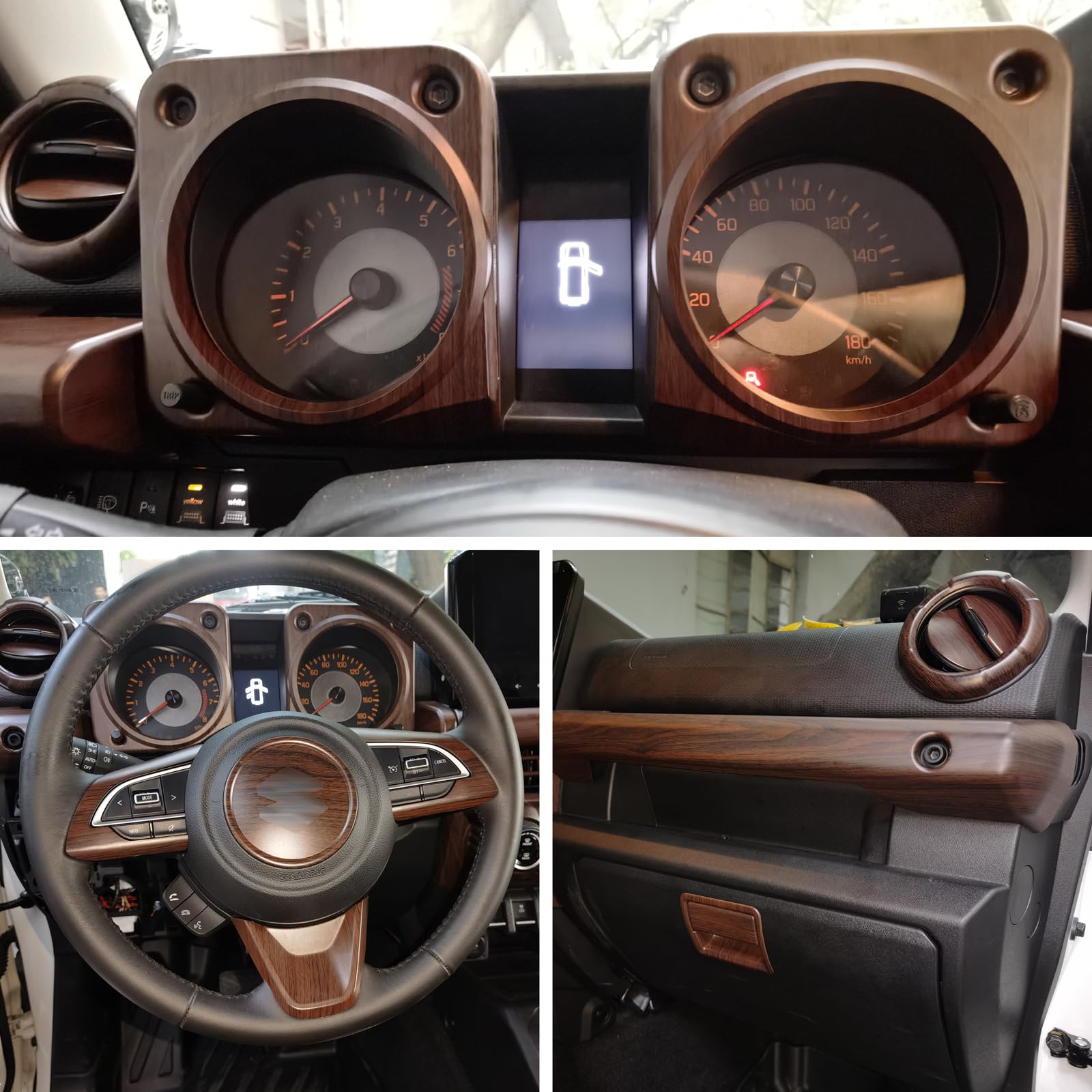 Amazon | HOLACAR スズキジムニー JB64 メーターパネルカバー ダッシュ 