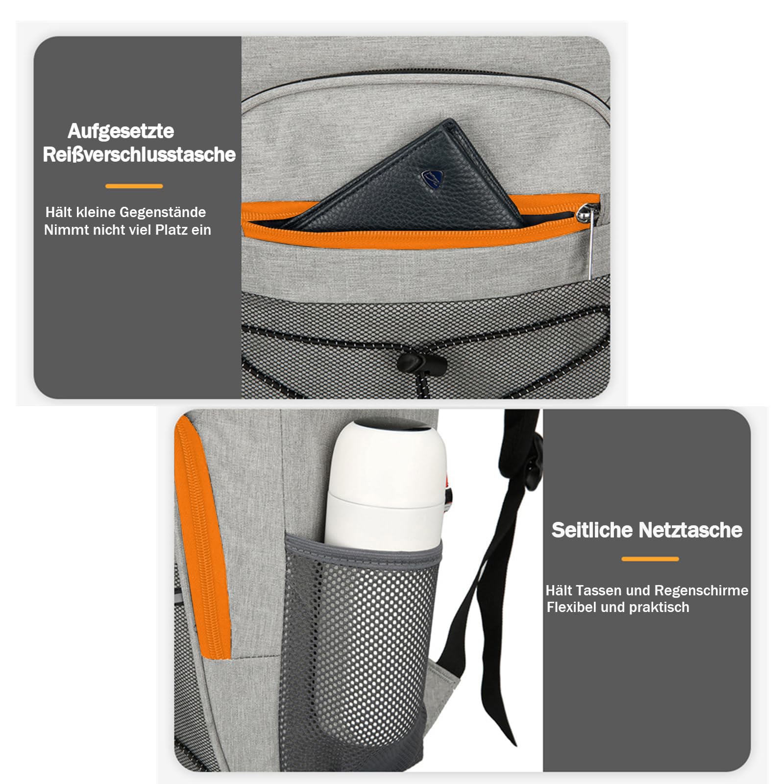 Zaino Frigo,Zaino Termico 30L, Grande Frigo Termico, Borsa Termica Sigillato, Termica Porta Pranzo, Borsa Frigo Multiuso Impermeabile per Campeggio e Attività all'Aperto in Famiglia