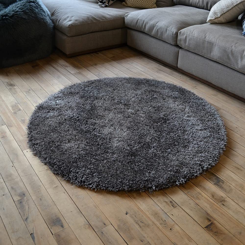 Soft Shaggy Round Carpet - Cozy Home Decor -20