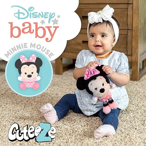 Miniatura 7 de KIDS PREFERRED Disney Cuteeze Minnie Mouse - Juguete de peluche para bebés y niños pequeños, multicolor, 6 pulgadas