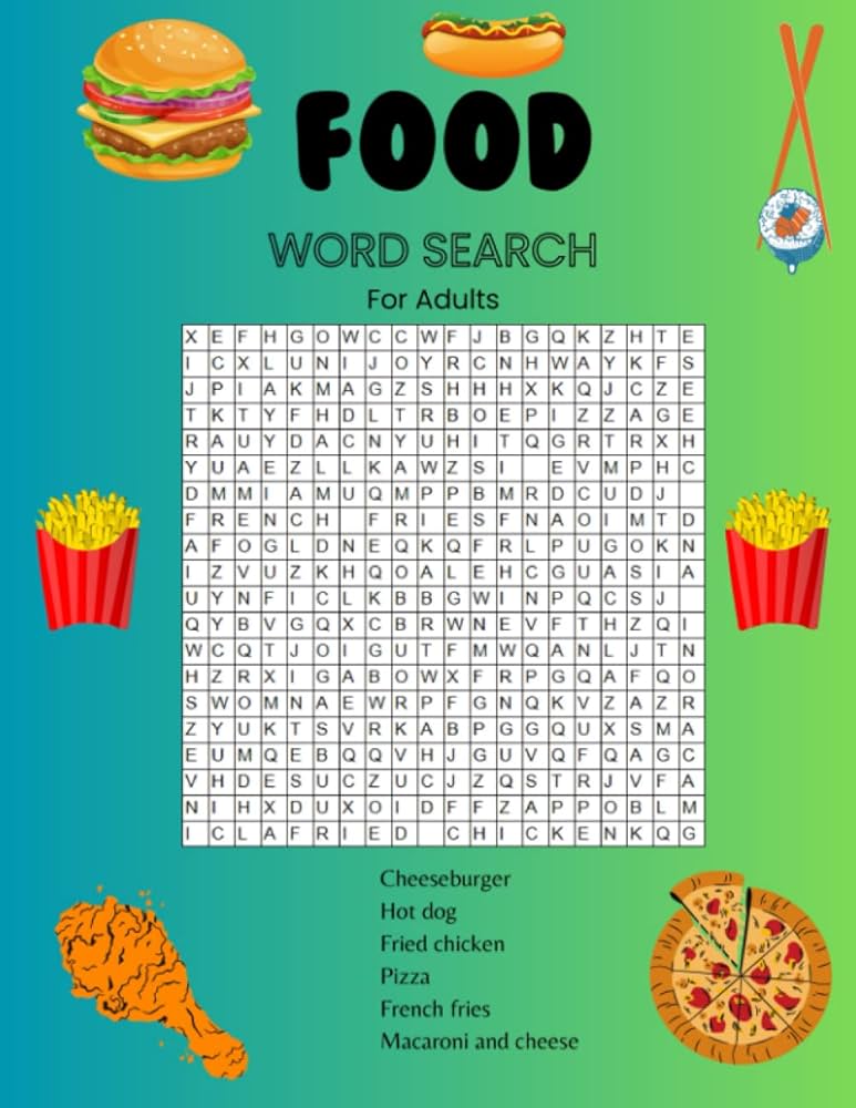 food-word-search-for-adults-miranda-charly-9798389212015-amazon-com-books for Food Word Search Free Printable FOOD WORD SEARCH: FOR ADULTS: Miranda, Charly: 9798389212015: Amazon.com: Books for Food Word Search Free Printable
