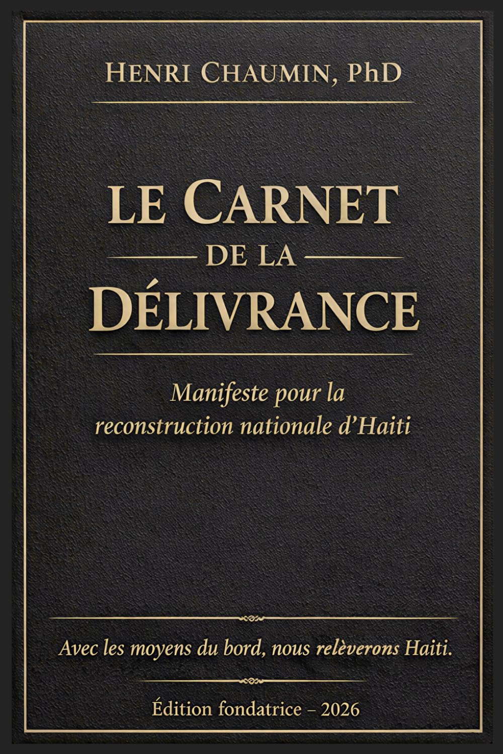LE CARNET DE LA DÉLIVRANCE