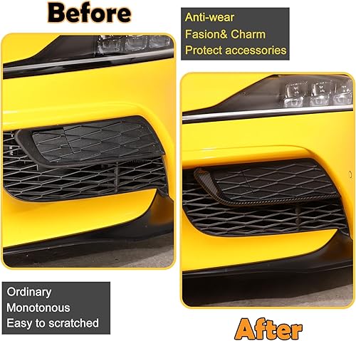 Miniatura 8 de Cubierta delantera para luz antiniebla, marco de cejas, decoración exterior compatible con Toyota Supra GR A90 A91 MK5 2019-2022, accesorios Supra