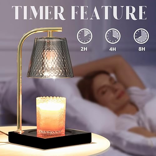 Miniatura 4 de Mocalido Lámpara calentadora de velas, calentadores de velas eléctricos, regalos del día de la madre para mujeres, mamá, regalos de boda, parte