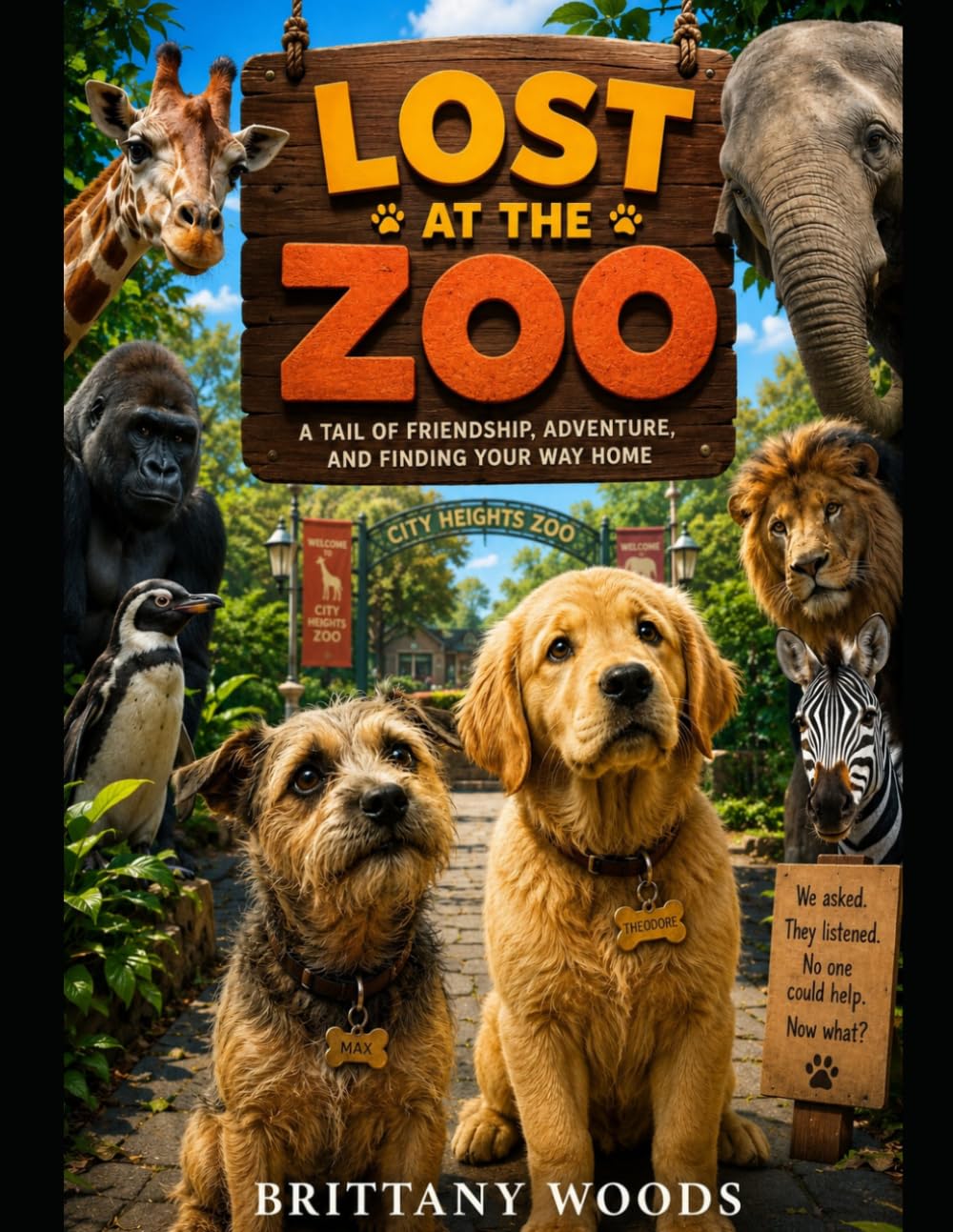 Lost at the Zoo: A Tail of Friendship, Adventure, and Finding Your Way Home