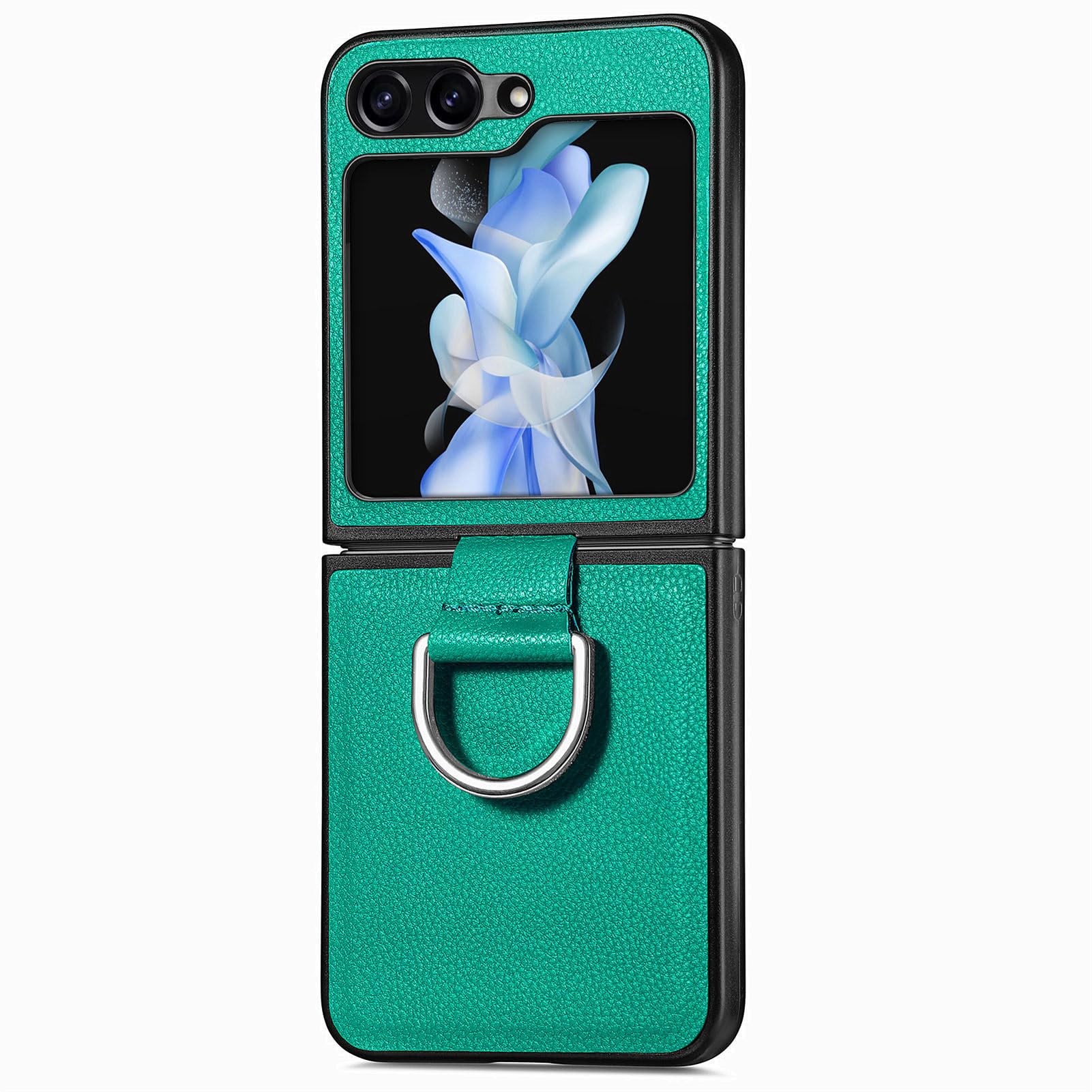 Amazon.co.jp: MEIXIAO(梅雨明け) サムスンGalaxy Z Flip 5皮ケース 