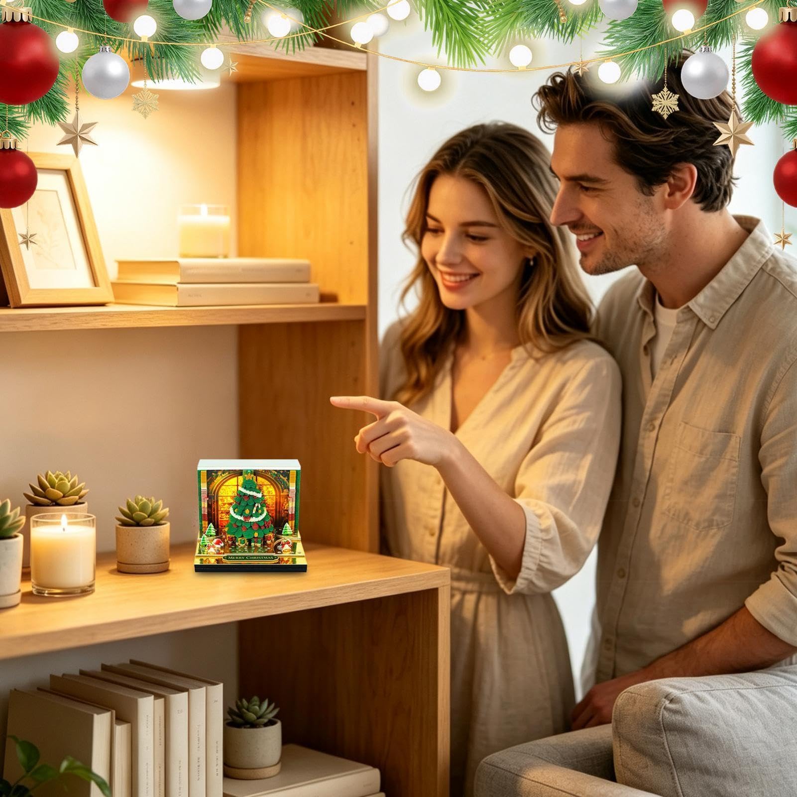 Bloc-mémo 3D Carnet Détachable Drôle Sapin De Noël Esthétique