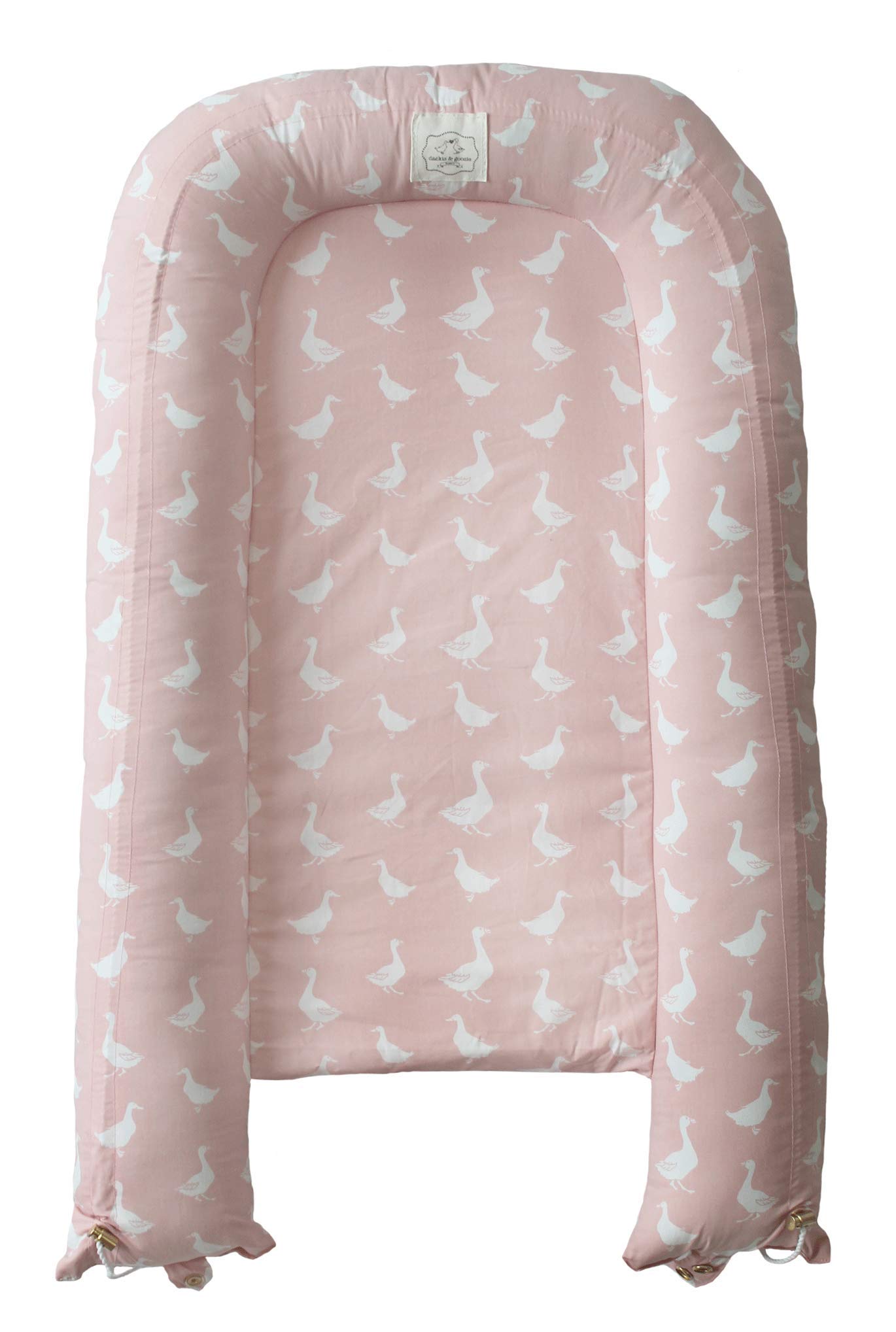 dackis & goosie Baby Nest, Soft Pink, Pink