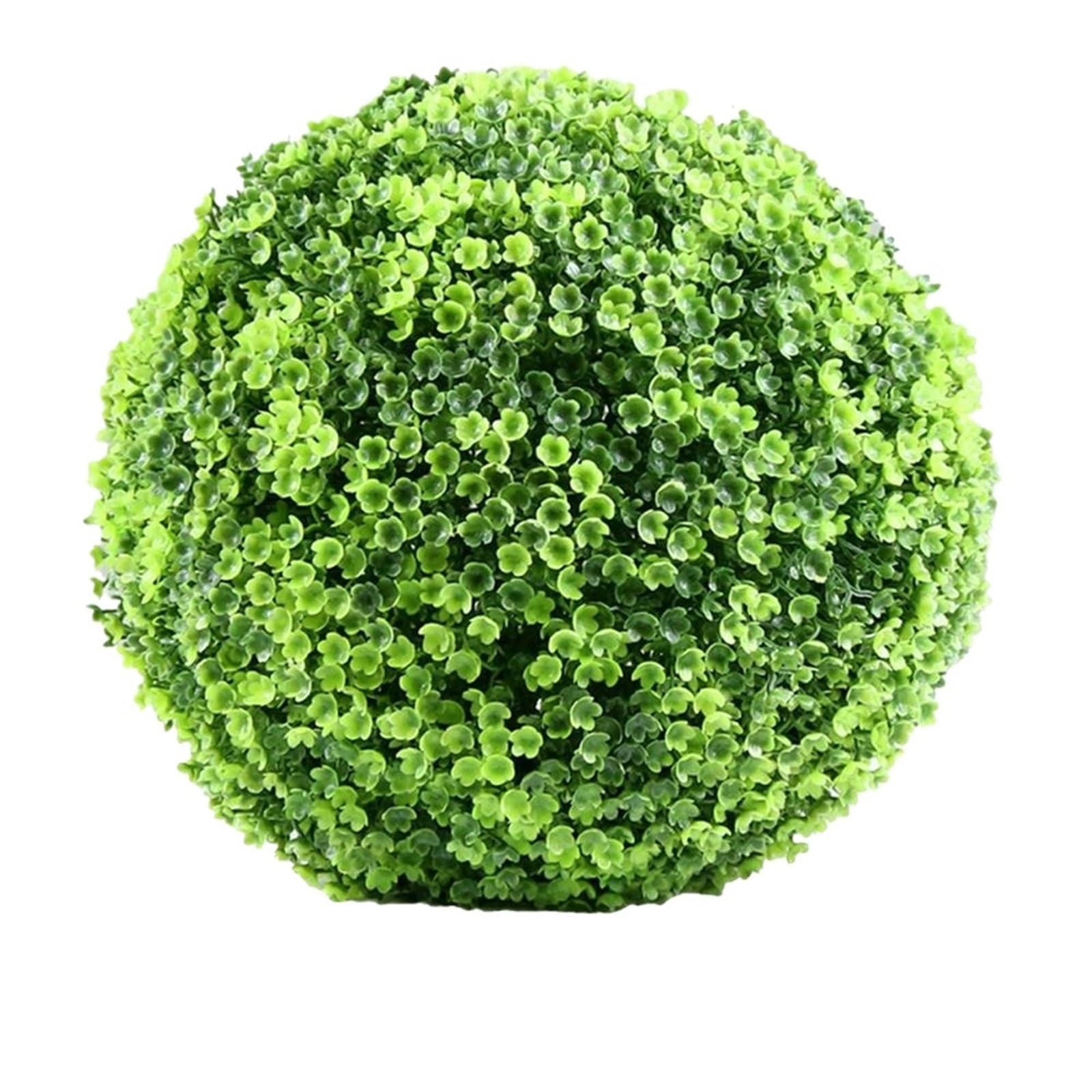 Zymjzbetic Artificial Topiary Balls Artificial Topiary Ball Grass Greenery Sphere Plant Decorative Balls for Backyard(Green,25cm)