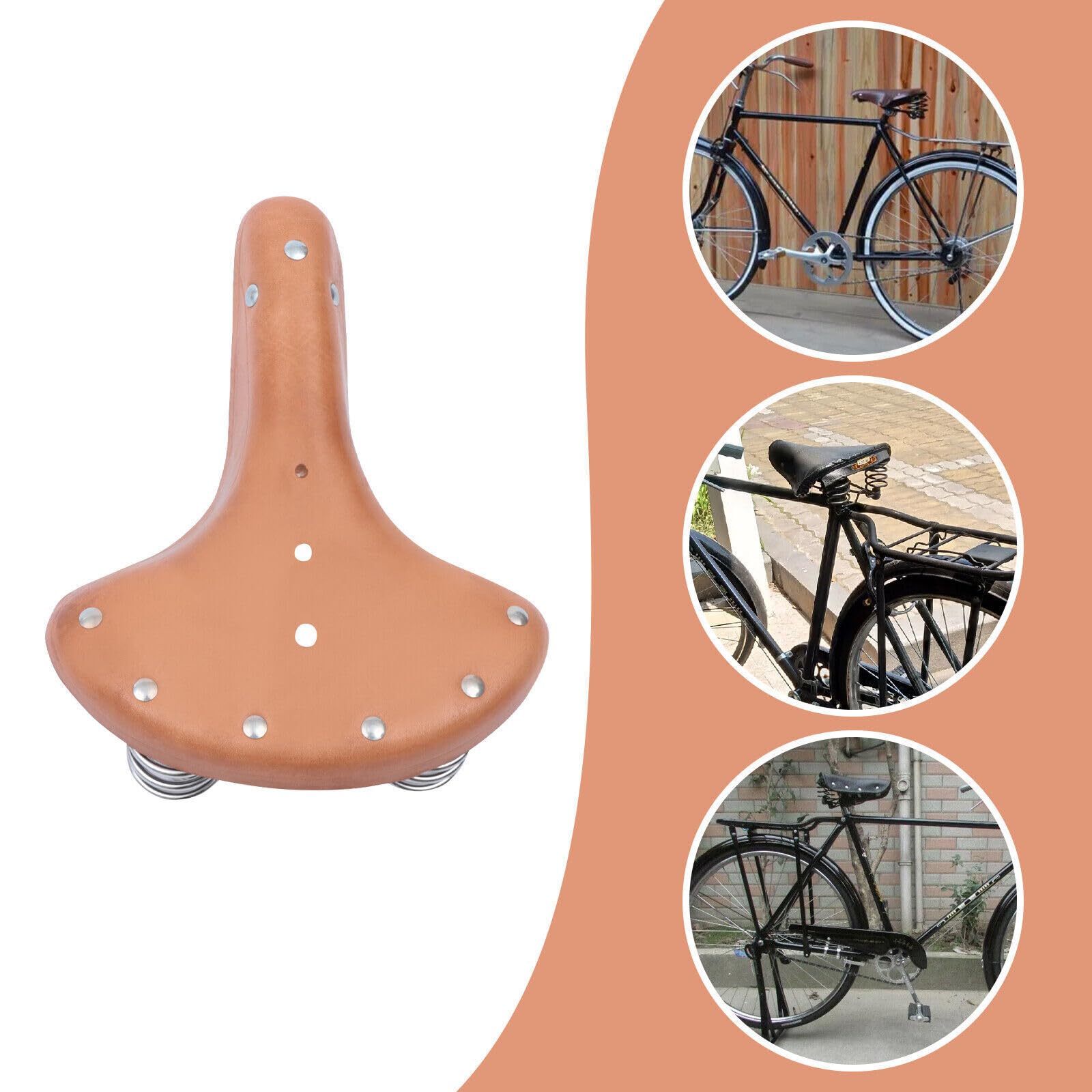 Universale Per Reggisella Sella Per Bicicletta In Pelle PU Stile