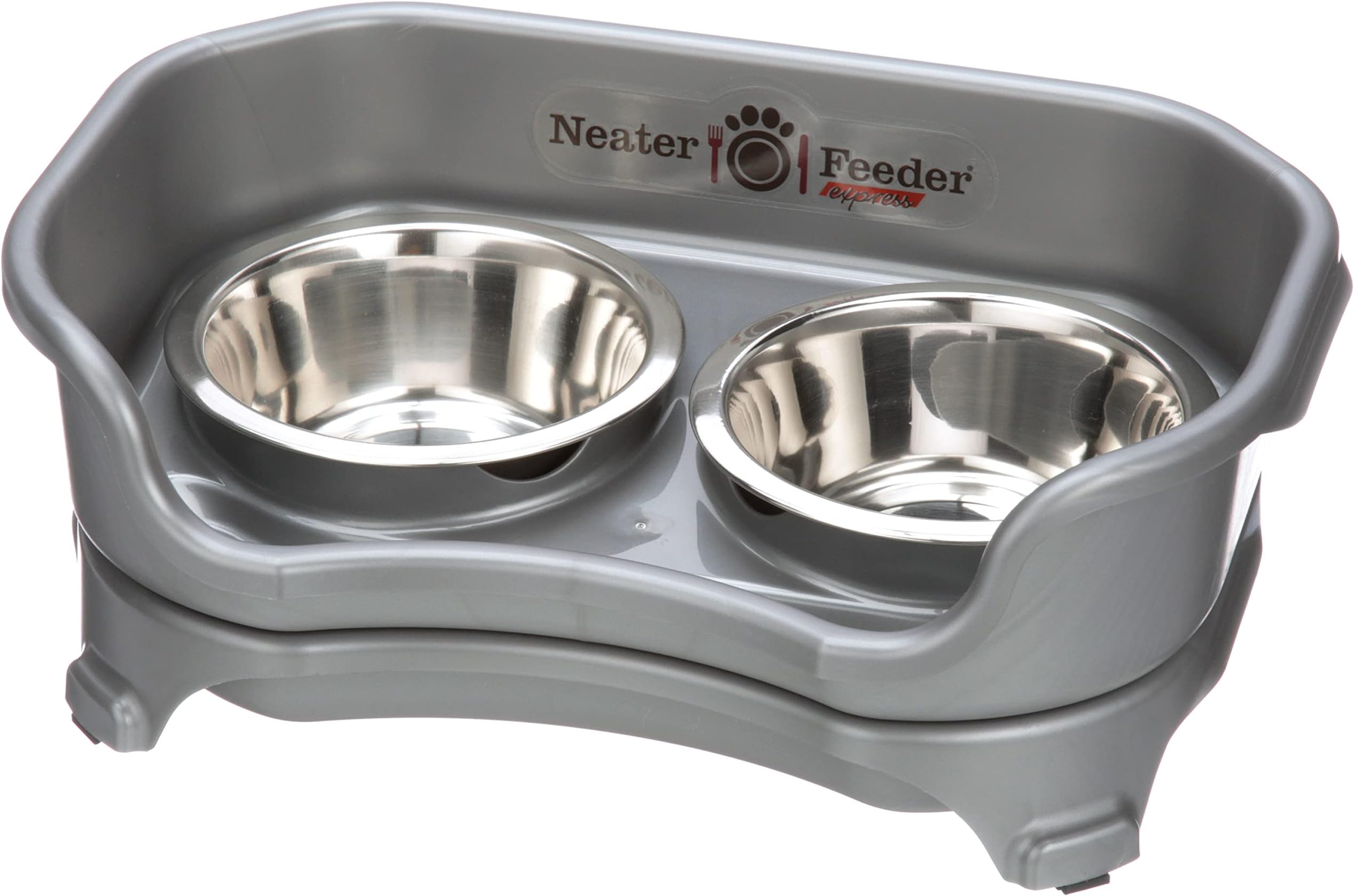Neater Feeder Express by Neater Pet Brands - Mess Proof Pet Feeder with