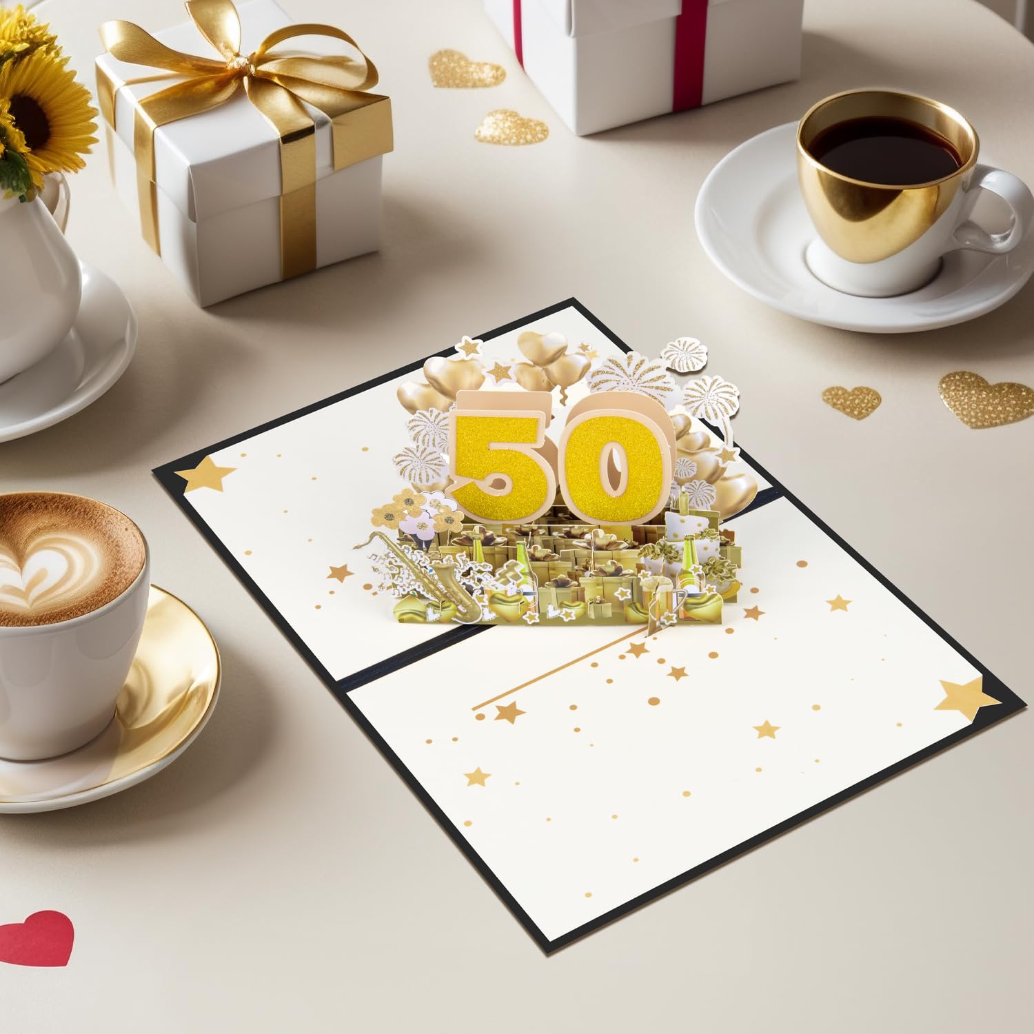 Magic Ants Biglietto Di Compleanno Pop-up 3D Pop-up Per Donne E