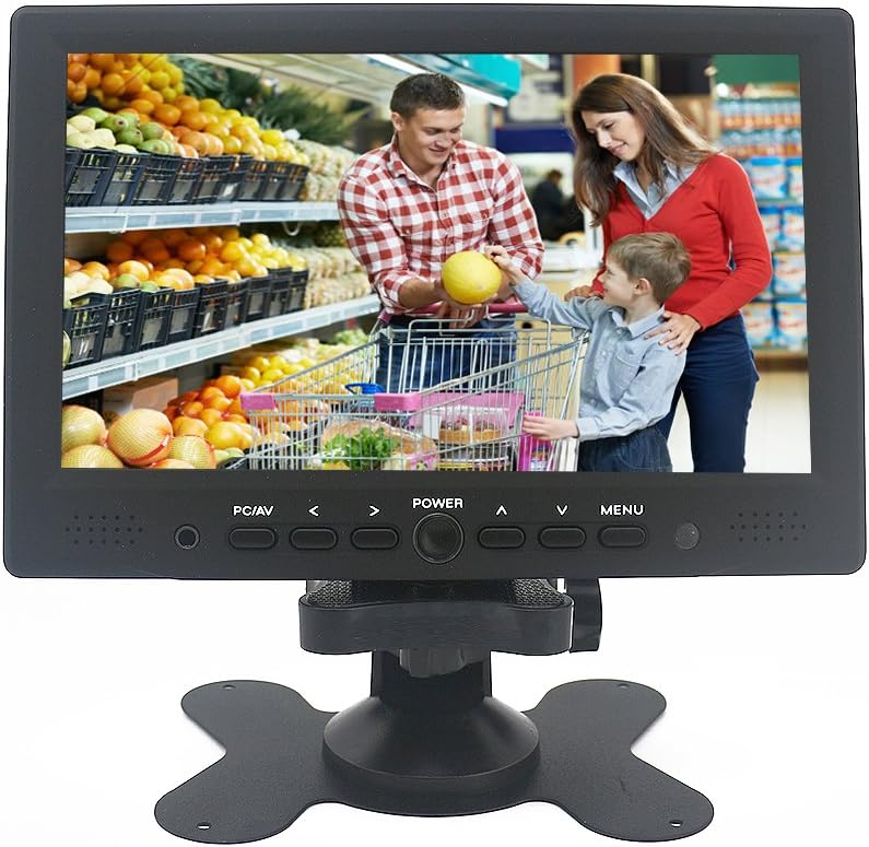 Sourcingbay® 7" Digital TFT-LED Color Receiver Car/PC Monitor HDMI/VGA/AV Input display.