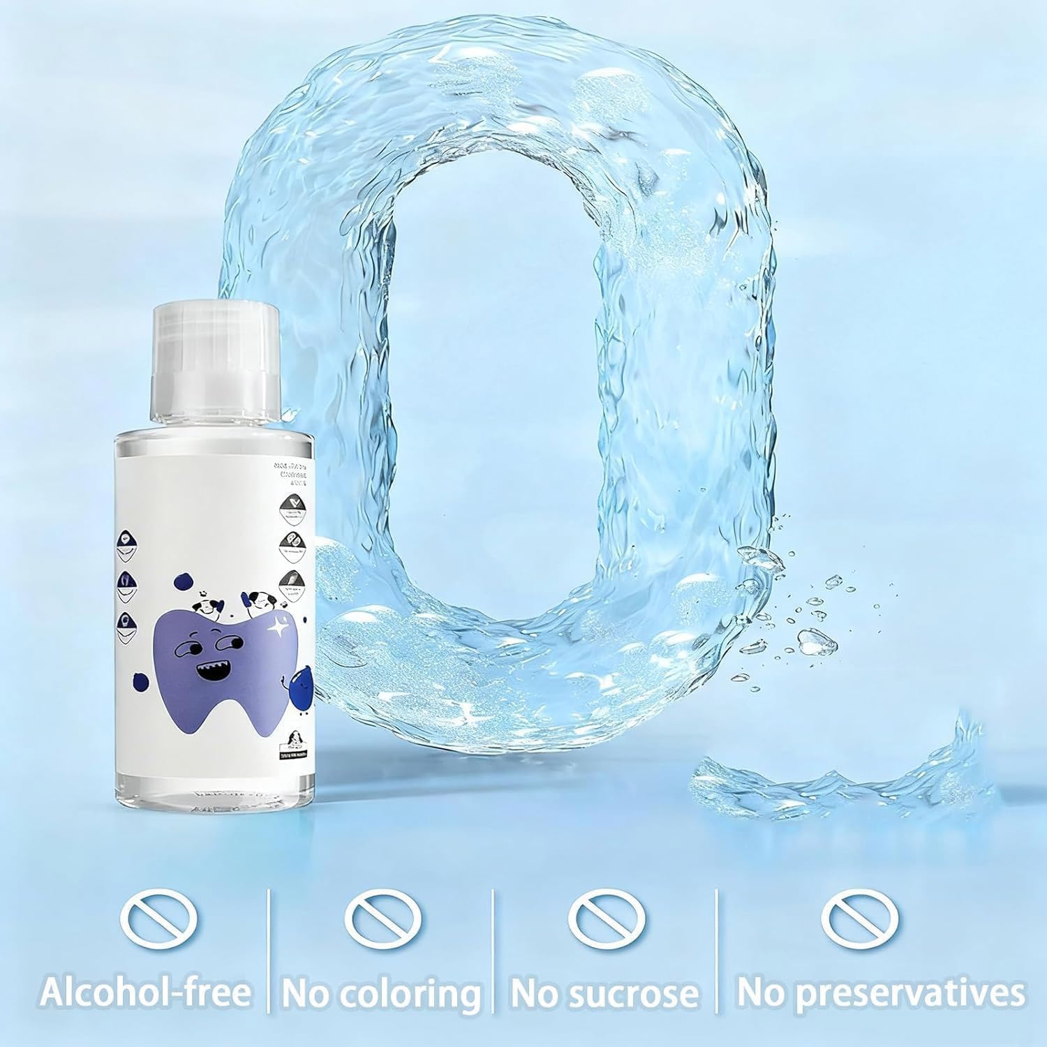 Aditivo de agua dental líquida para el cuidado bucal de mascotas, 200 ml, para gatos y perros, limpieza de dientes, sarro y aliento fresco para uso diario en perros y gatos.