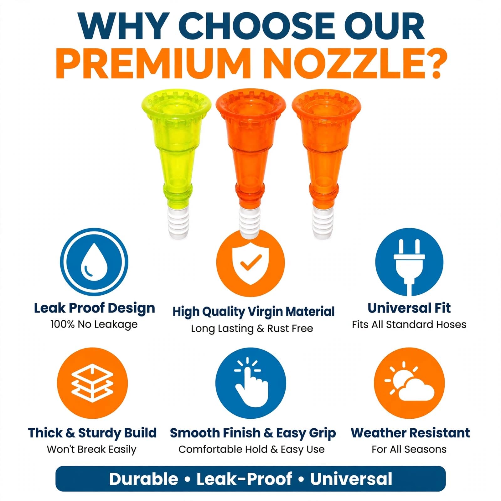 Multipurpose Water Tap Nozzle - 4 Pack -8 Multipurpose Water Tap Nozzle - 4 Pack -8