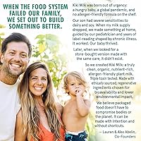 Vista 8 de Kiki Milk Leche a base de plantas – Leche orgánica de semillas de nueces Mac – Fuente de calcio y magnesio – Sin gluten, sin goma, sin OMG, sin