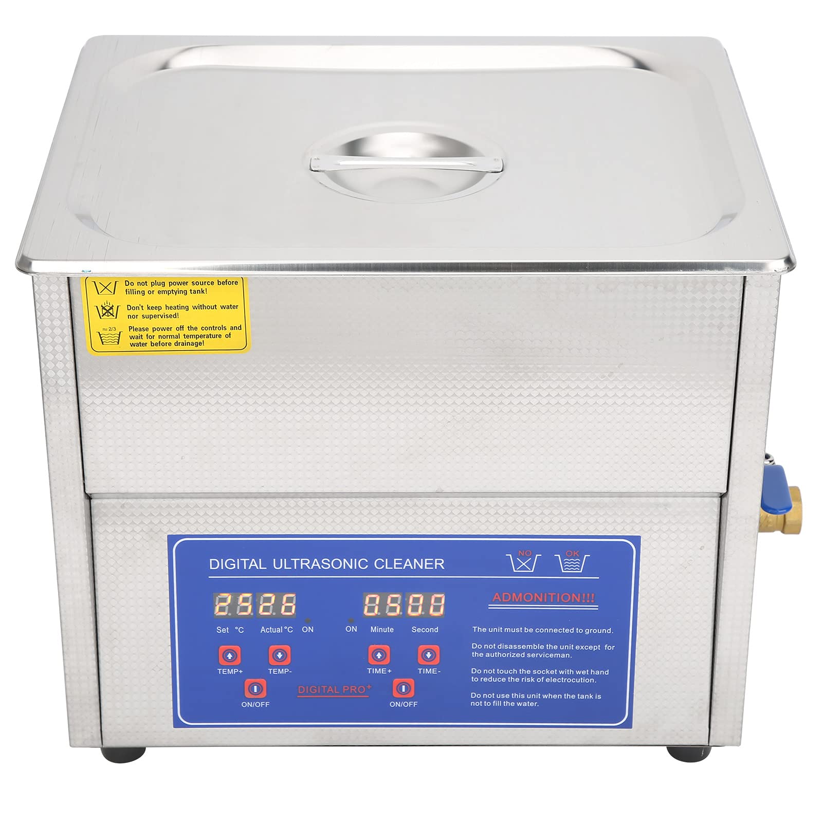 Buy Ultrasonic Cleaner, 10L Digital Display Ultra Sonic Tank Cleaning