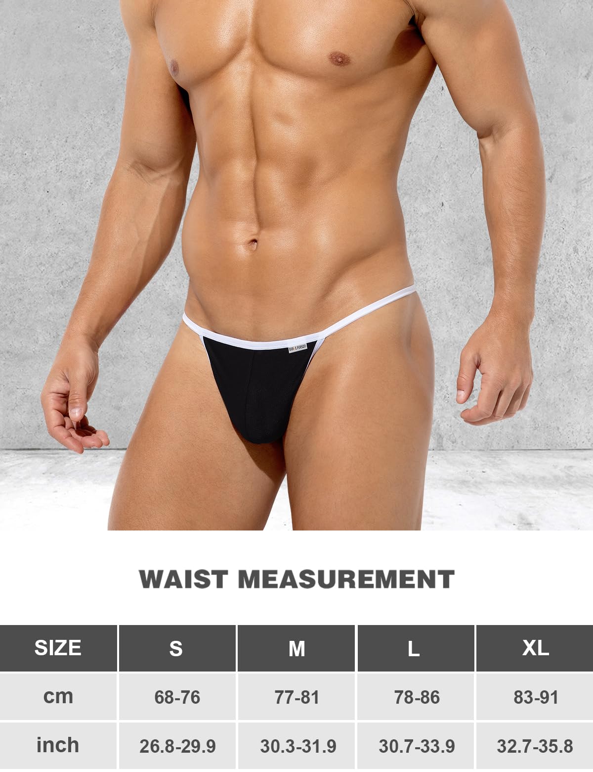 Casey Kevin Stringi męskie Jockstrap Męska bielizna męska seksowna stringi z wiszącym jądra oddychające męskie