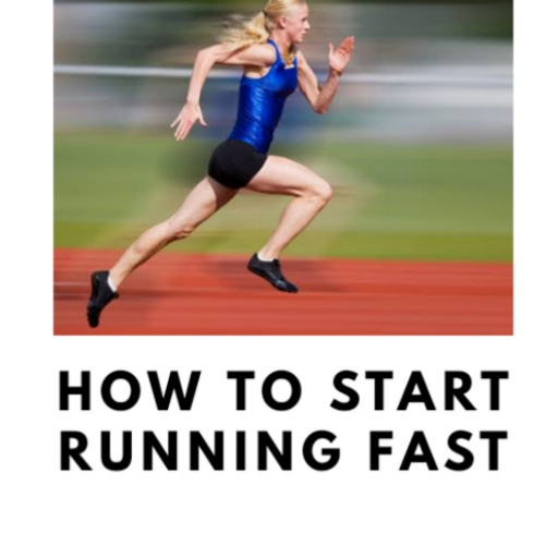 How to start running fast