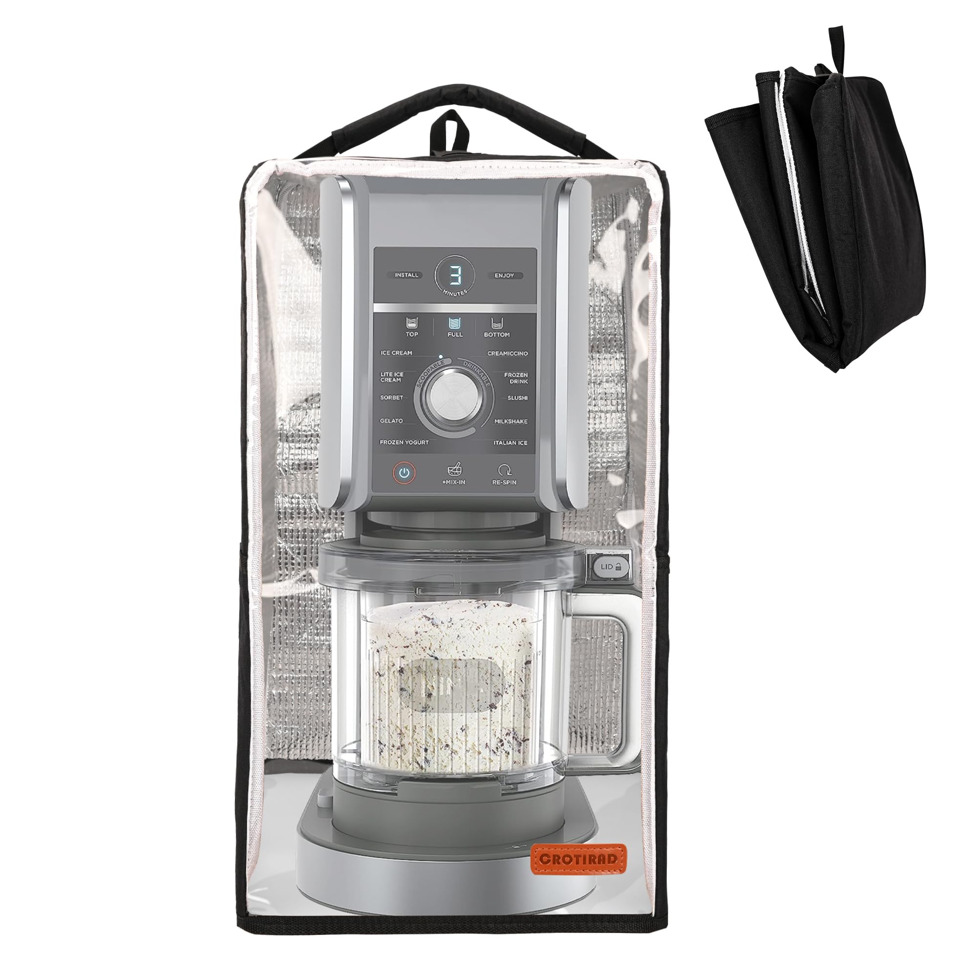 Ninja CREAMi Dust Cover - Protect Your Ice Cream Maker -1 Ninja CREAMi Dust Cover - Protect Your Ice Cream Maker -1