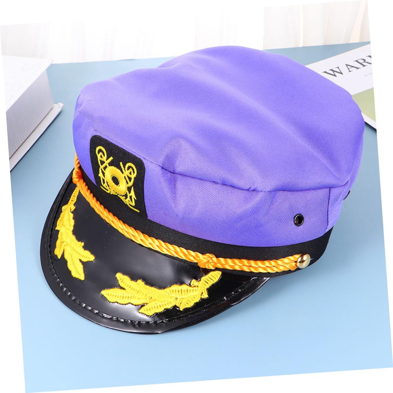 Healeved Berretto Da Marinaio Cappello Da Marinaio Cappello Della Marina Cappucci Del Della Barca Cappello Da Marinaio Per Feste Cosplay Pelle