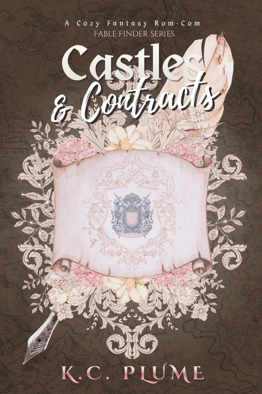 Castles & Contracts: A cozy closed-door fantasy rom-com (Fable Finder Series)