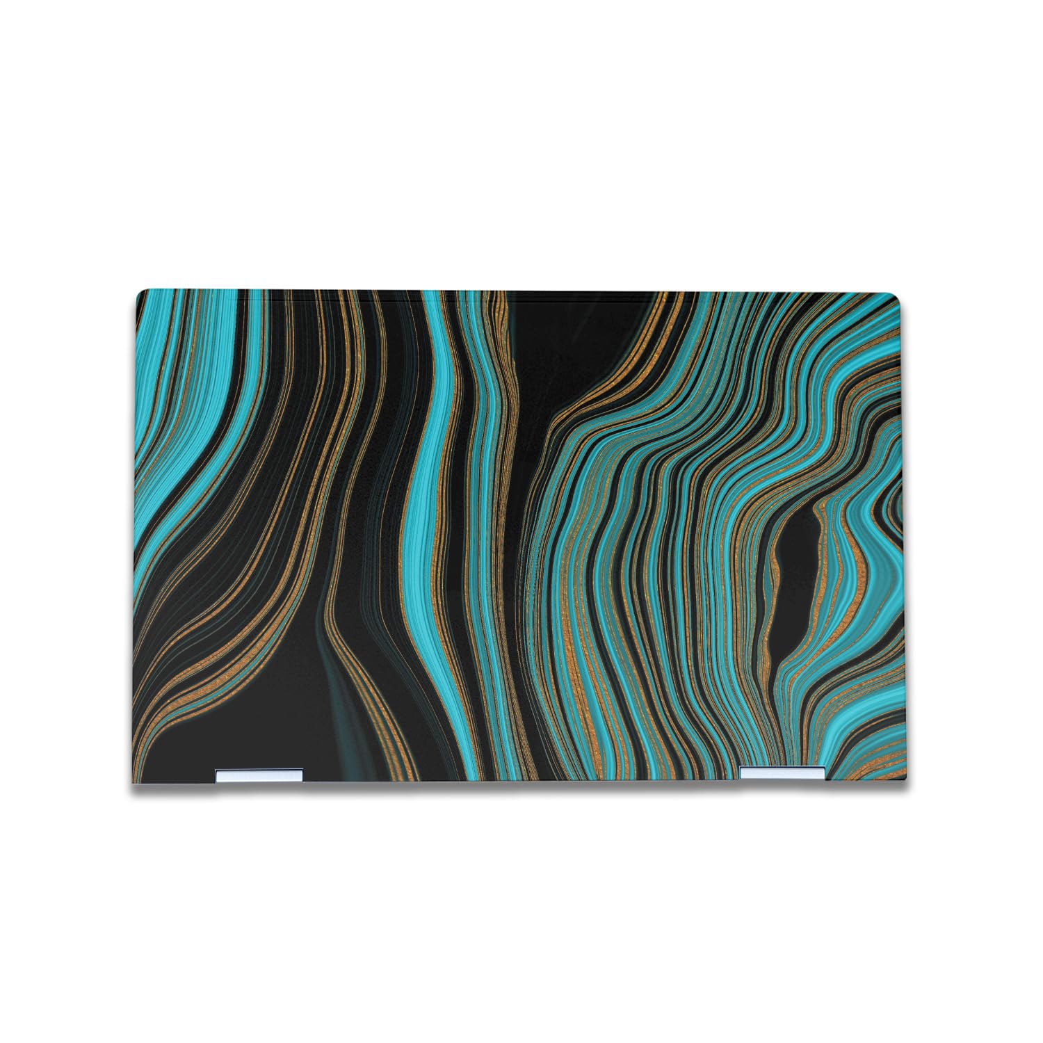 Laptop Skin Compatible with HP Envy x360 15” (2023) - Blue Canyon - Premium 3M Vinyl Protective Wrap Decal Cover - Easy to Apply | Crafted in The USA by MightySkins