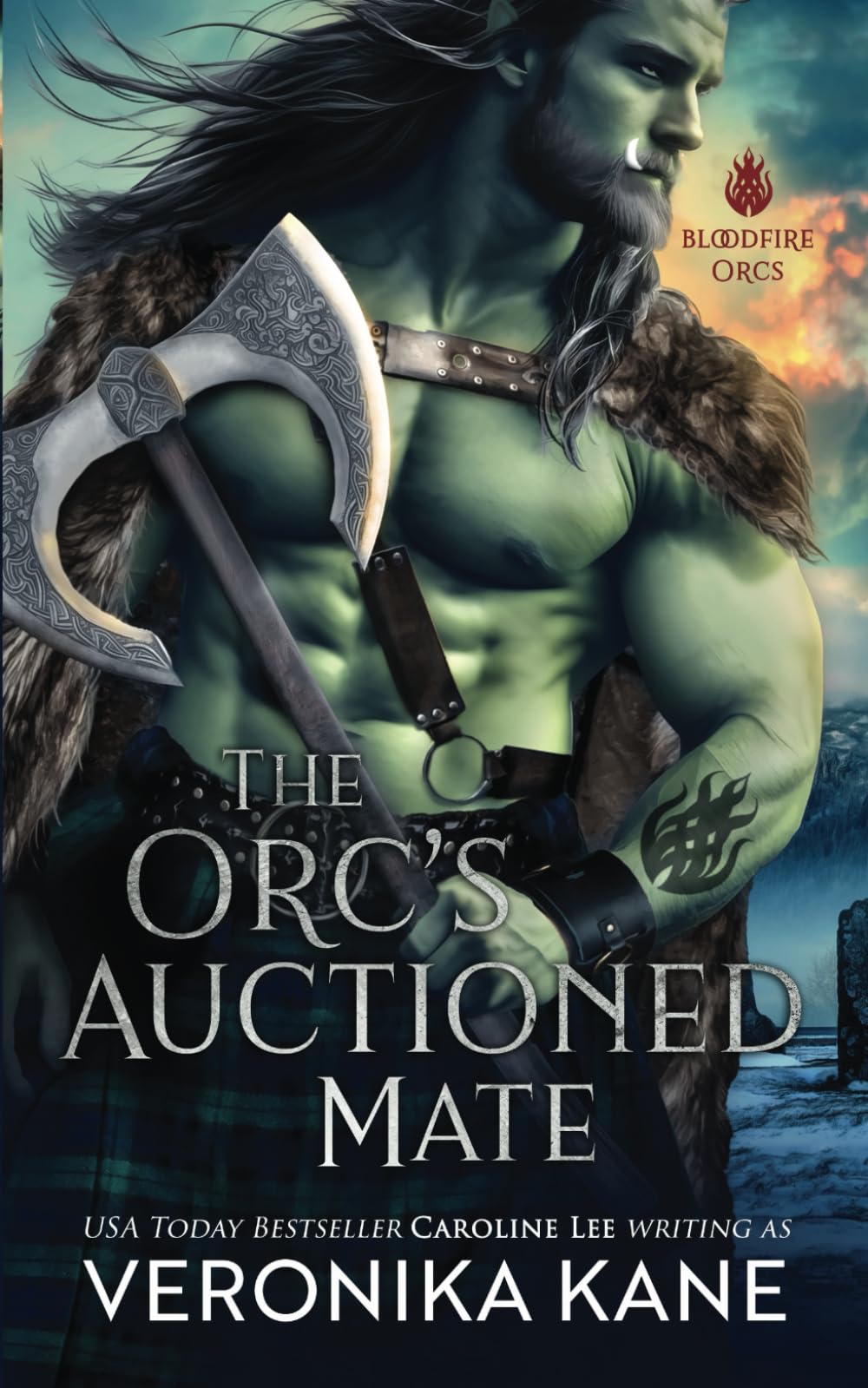 The Orc's Auctioned Mate: 1 (Bloodfire Orcs)