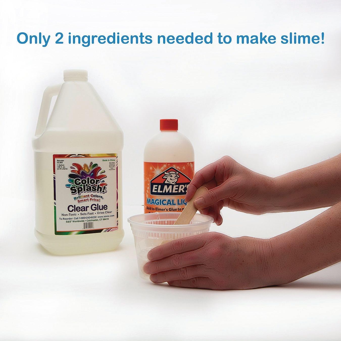 DIY Glitter Slime Making Easy Pack