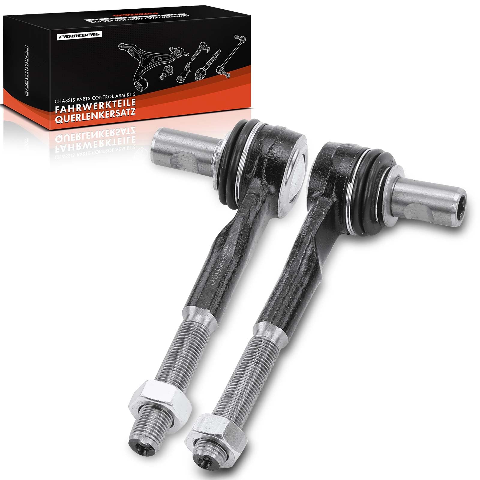 Frankberg 2x Spurstangenkopf Vorderachse Kompatibel mit A4 Avant 8ED B7 2004-2008 A6 4B C5 1999-2001 A6 Allroad 4FH C6 2006-2011 P.a.s.s.a.t 3B3 2001-2004 Replace# 4B0419811G