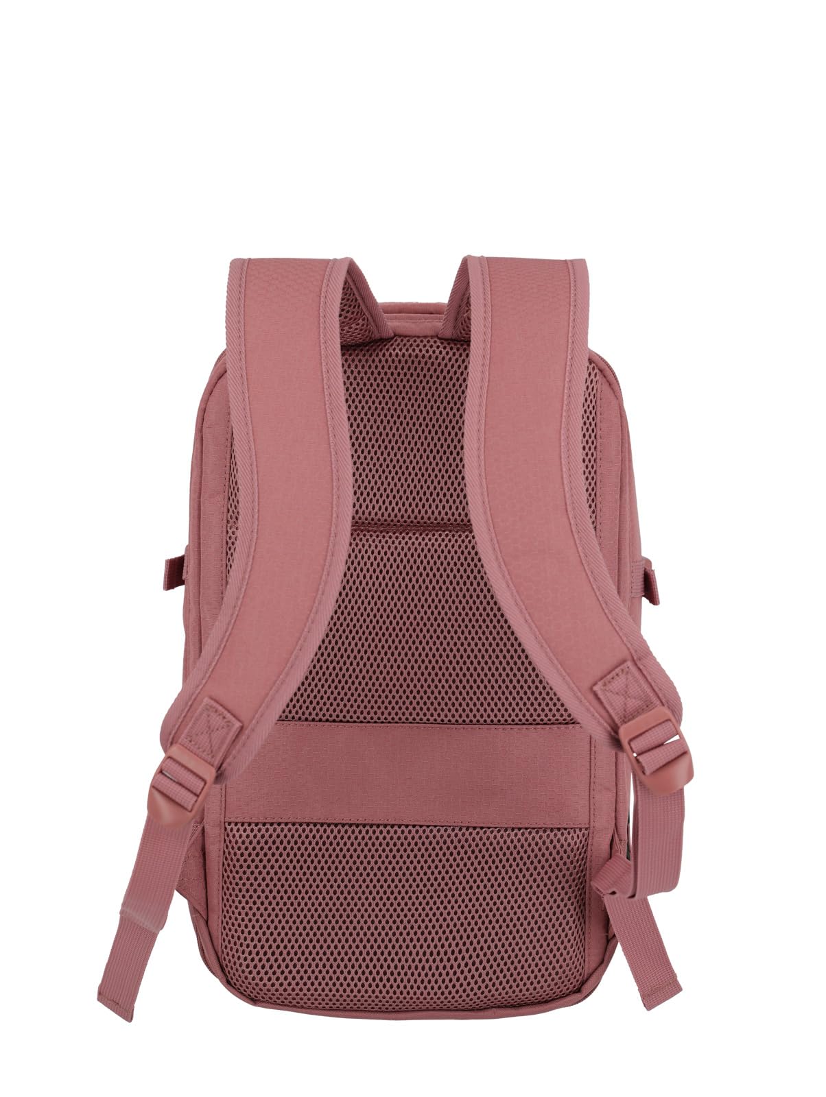 travelite Plecak podróżny RyanAir, kick off, plecak na laptopa 13 cali, praktyczny plecak z klapką rozszerzającą + funkcją klipsa, 40 cm, 20-23 l, Różowy, 40 cm x 25 20-23, Klasyczny