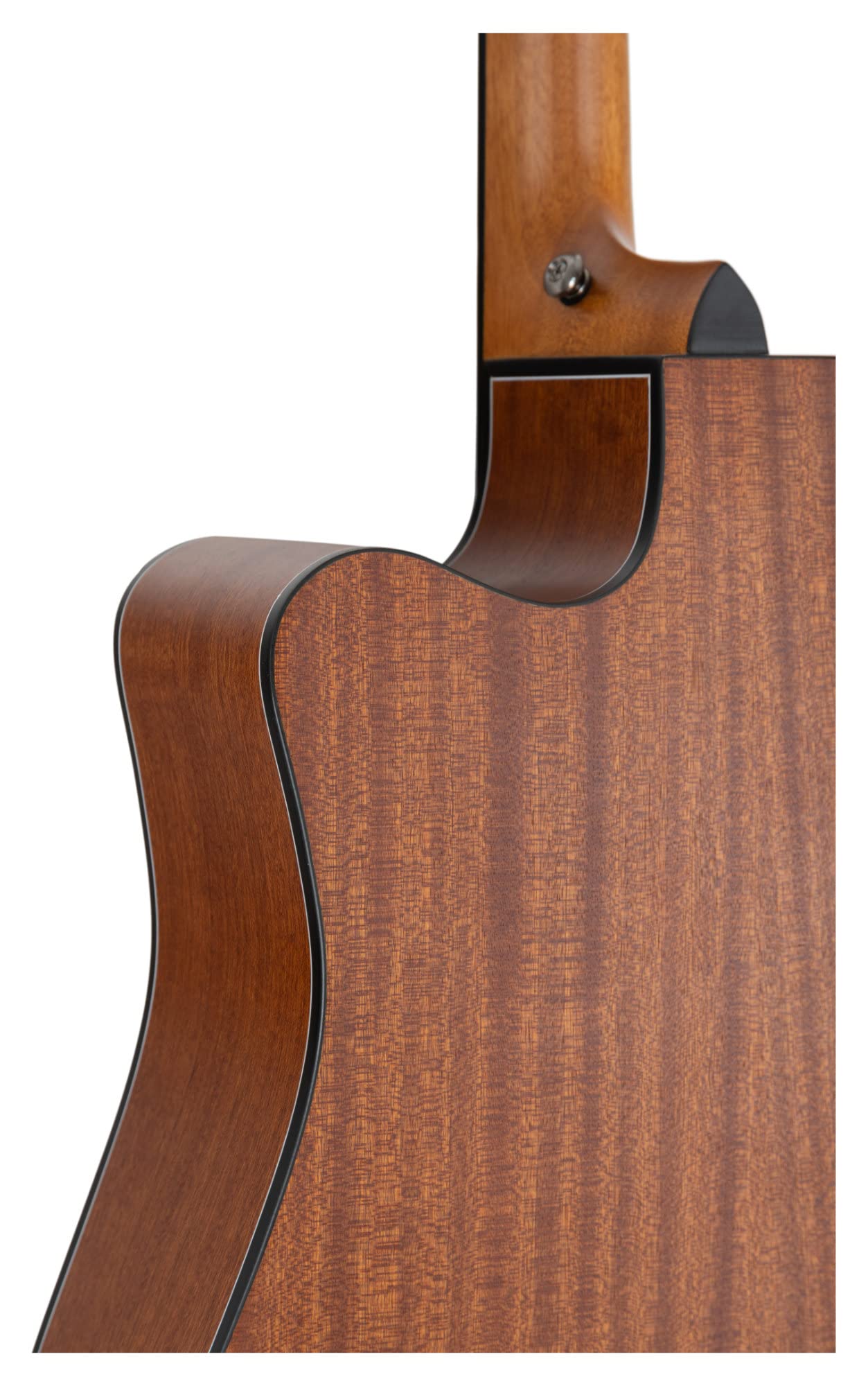 Rocktile WSD-101C NT Westerngitarre - Korpusform: Dreadnought mit Cutaway - Decke: Fichte - Boden & Zarge: Sapele - Hals: Okoume - Offenporiges Finish in Natur