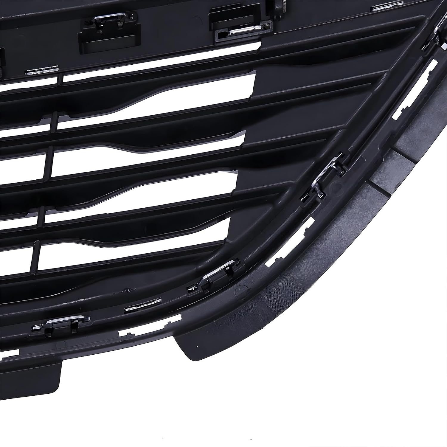 Front Bumper Grille Compatible with Buick Encore GX 2020 2021 Central Air Intake Grille