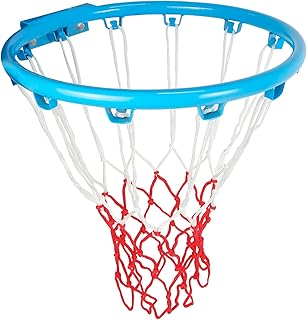 Aoneky 13.5 Inch Indoor Basketball Hoop - Wooden Back Board Replacement Basketball Rim