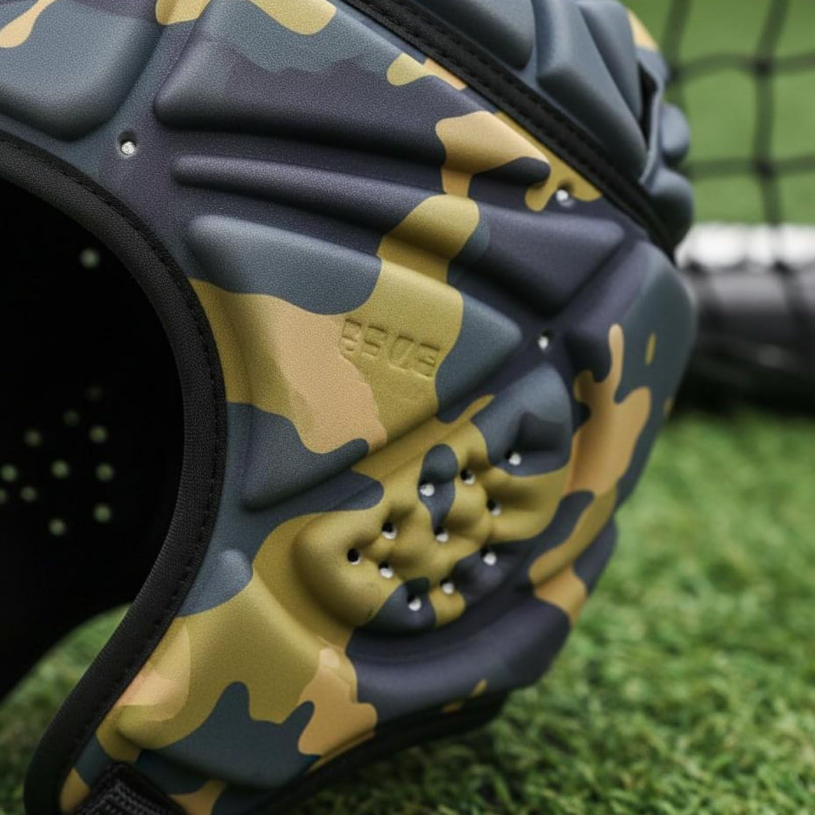 predolo Casco Morbido da Football, Vestibilità Regolabile, Casco Imbottito Antiurto Leggero, Caschetto da Rugby per Portieri