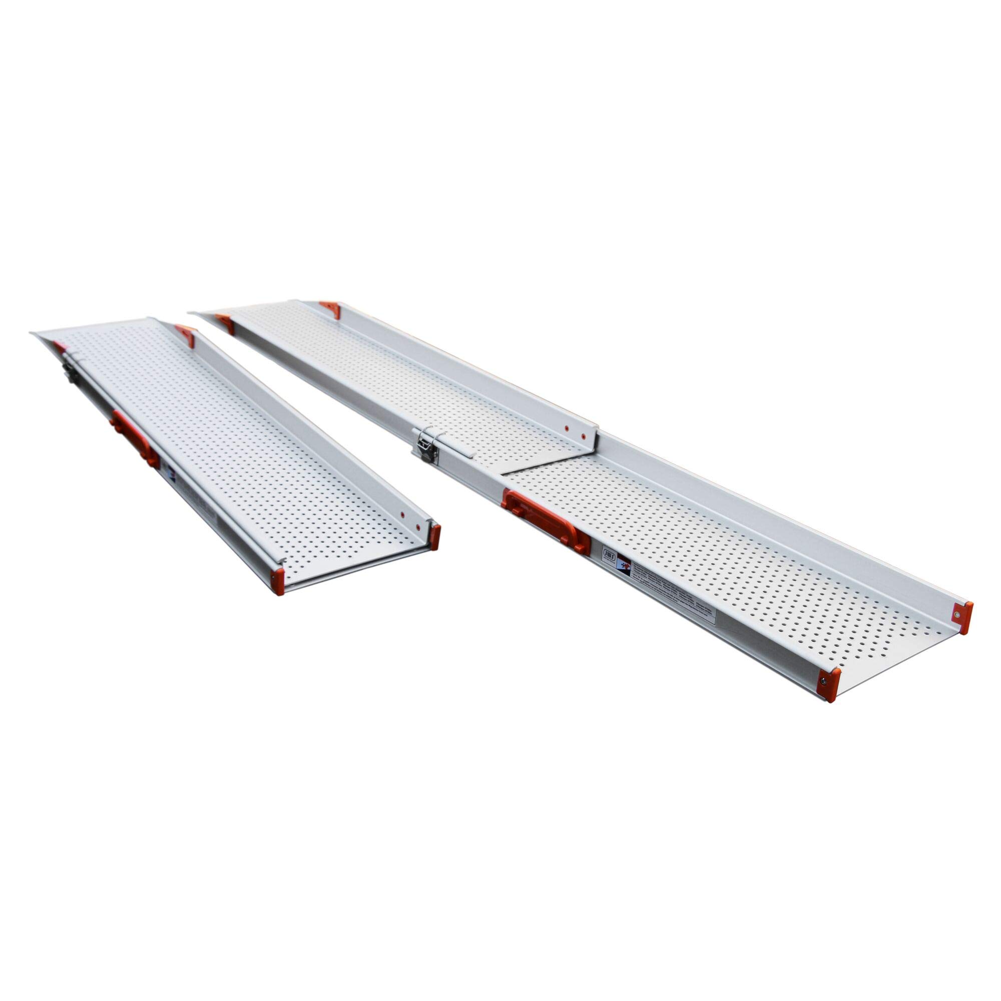 JWS 2245 - Rampa telescópica para silla de ruedas (150 cm, aluminio)