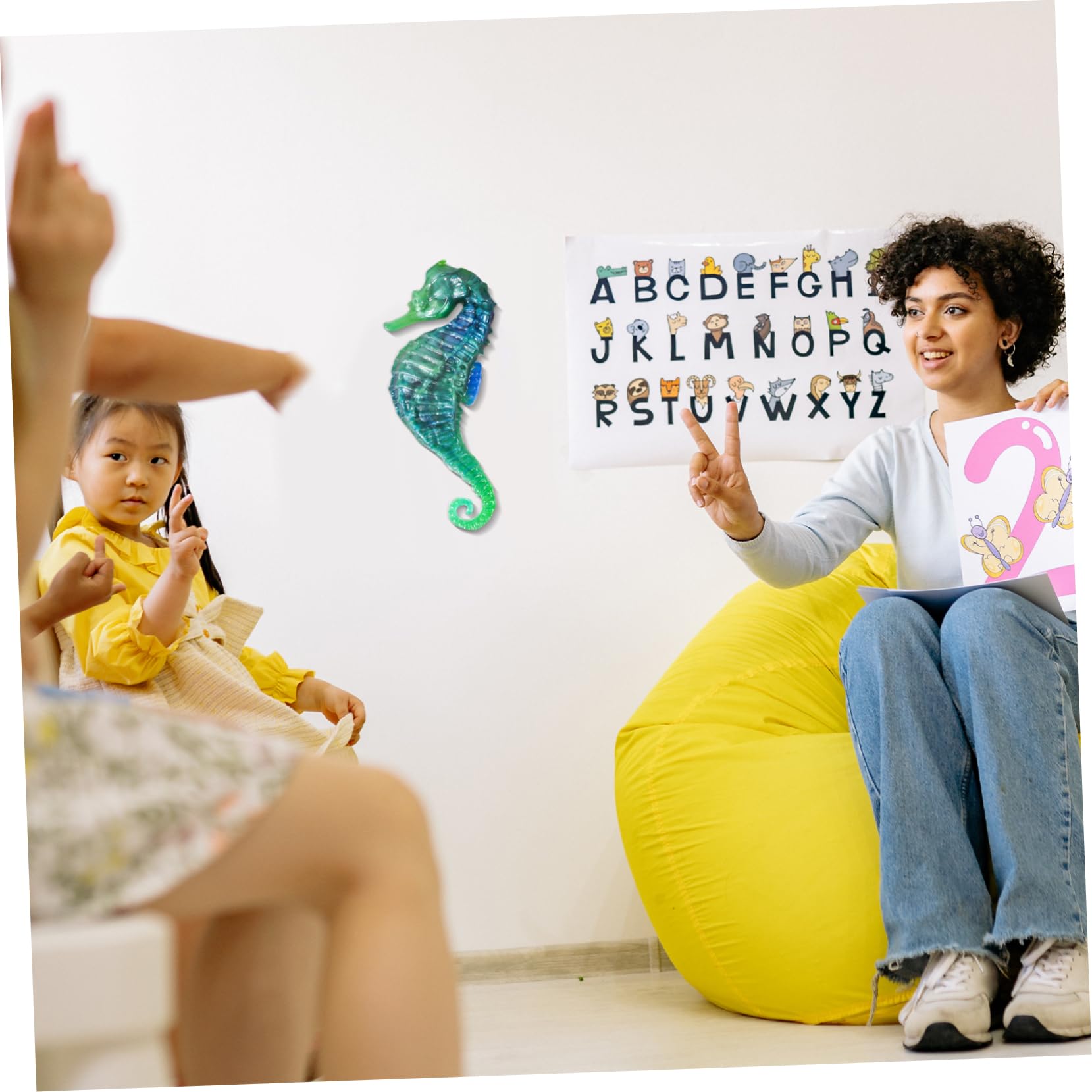 Uonlytech 5 Pezzi Stampo Silicone per Decorazioni Forma Mold Flessibile per Creazioni e Fai da Te Facile da Rimuovere e Riutilizzabile per Decorazioni Murali e Progetti Creativi