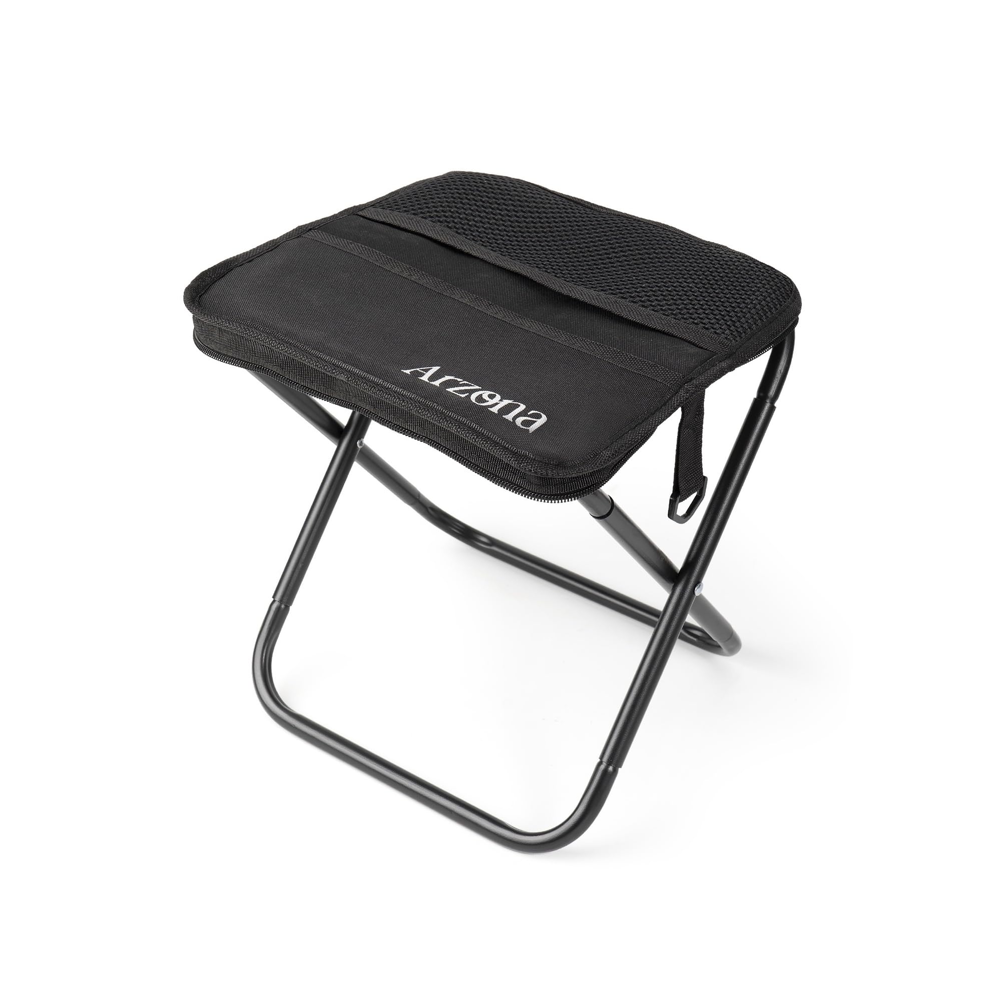 2026 Folding Chair, Lightweight, Integrated Bag, 2-Way Storage Pocket, Shoulder & Carabiner Included, Compact, For Camping, Fishing, Sports Events